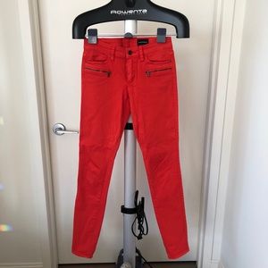 Club Monaco Colored Skinny Jeans